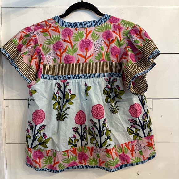 Floral Print Women's Top (THML) - Picture 2 of 3